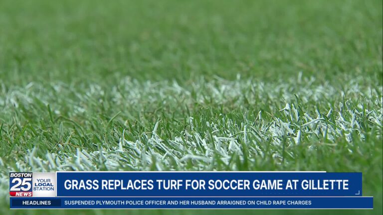 &lsquo;Enormous project&rsquo;: Gillette Stadium outlines transition from turf to grass for World Cup