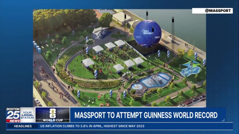 Record‑breaking giant soccer ball to be unveiled in Boston ahead of FIFA World Cup