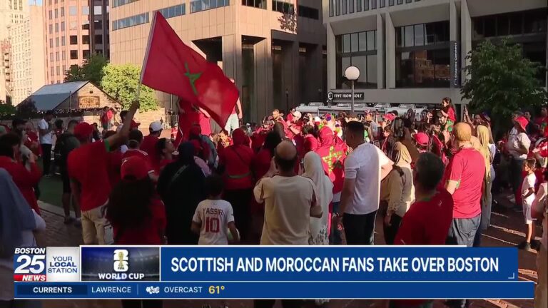 World Cup fever: Scottish, Moroccan fans amped for high-stakes showdown at Boston Stadium
