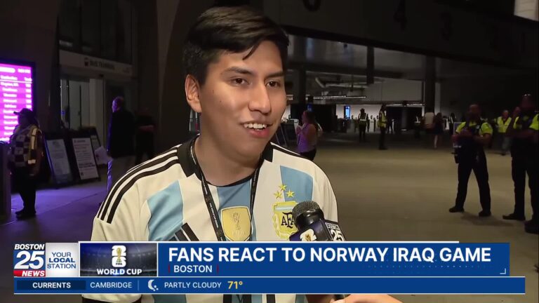 MBTA commuter rail to Boston Stadium running smoothly for World Cup matches