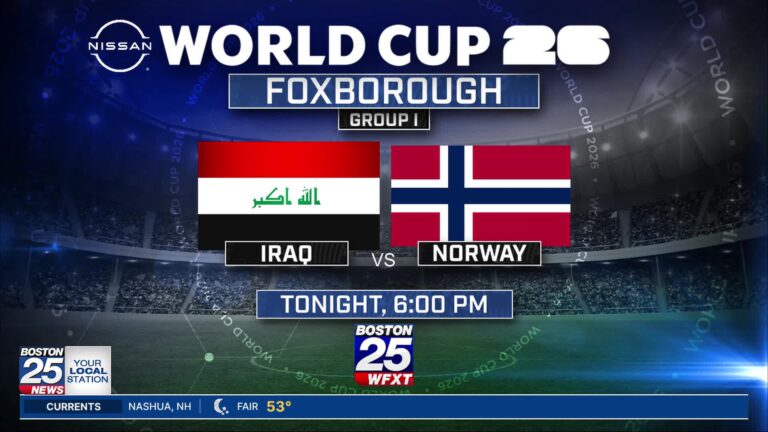 Iraq vs. Norway (live updates): Boston Stadium hosts 2nd 2026 FIFA World Cup match today